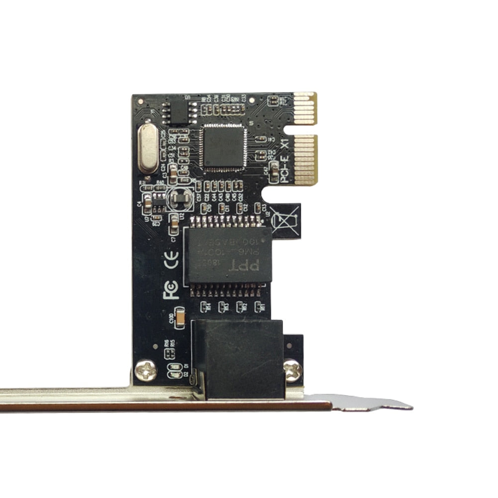 10M/100M/1000Mbps Gigabit Ethernet PCI Express Network Card RJ45 LAN Adapter PCIe Converter for Desktop PC
