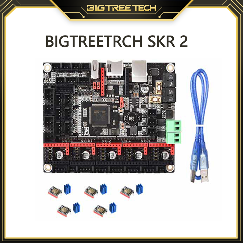 BIGTREETECH BTT SKR 2 32 Bit Control Board Upgrade SKR V1.4 Turbo 3D Printer Parts Motherboard TMC2209 TMC2208 For Ender 3/5 V2