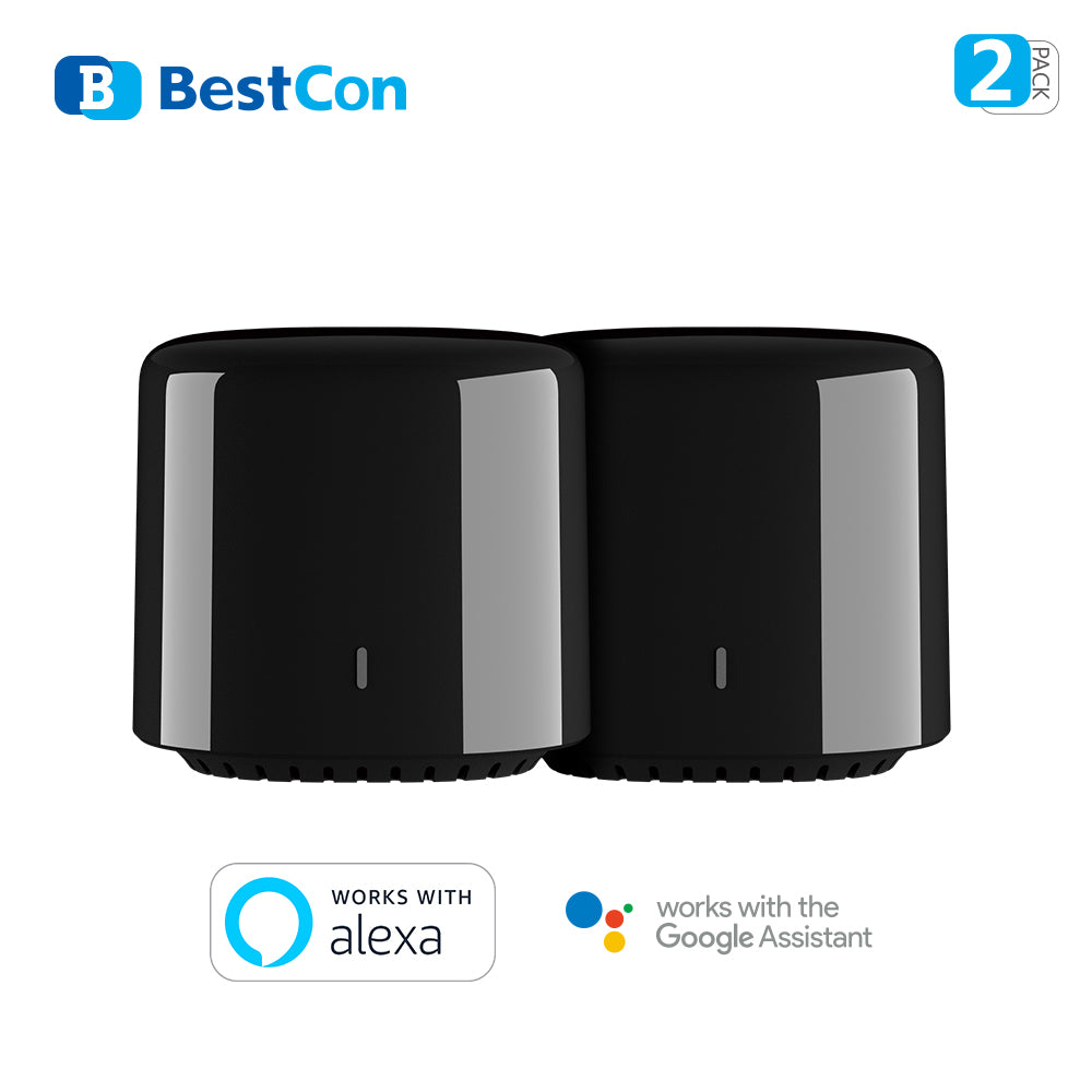 BroadLink RM4 BestCon RM4C mini Wi-Fi Smart Universal Remote Voice Control with Google Home &amp; Alexa Smart Home HUB