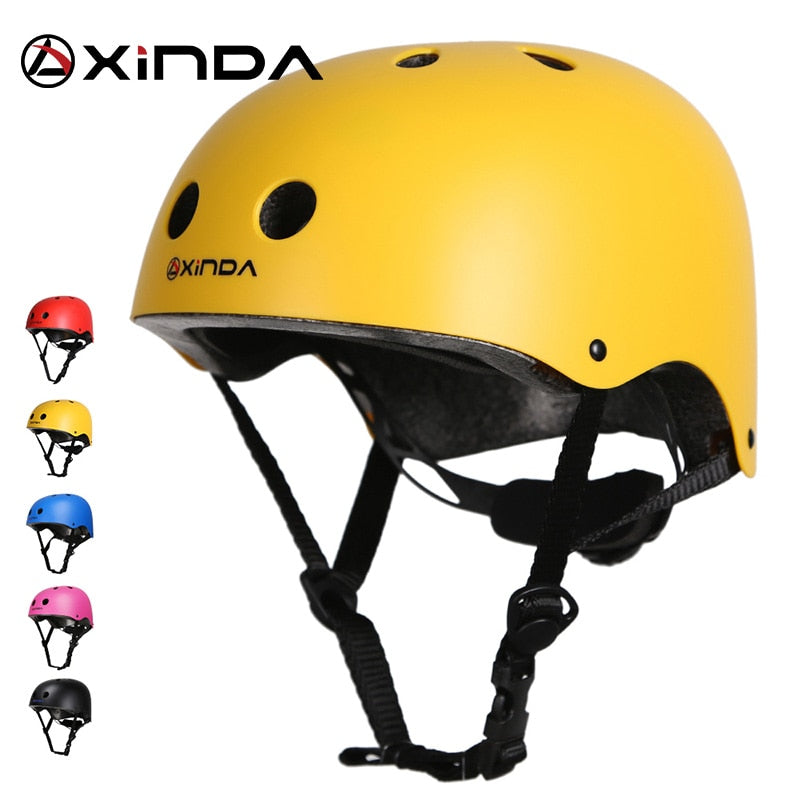 Xinda Professional OutwardBound Helmet Safety Protect Helmet Outdoor Camping &amp; Hiking Riding Helmet Child Protective Equipment