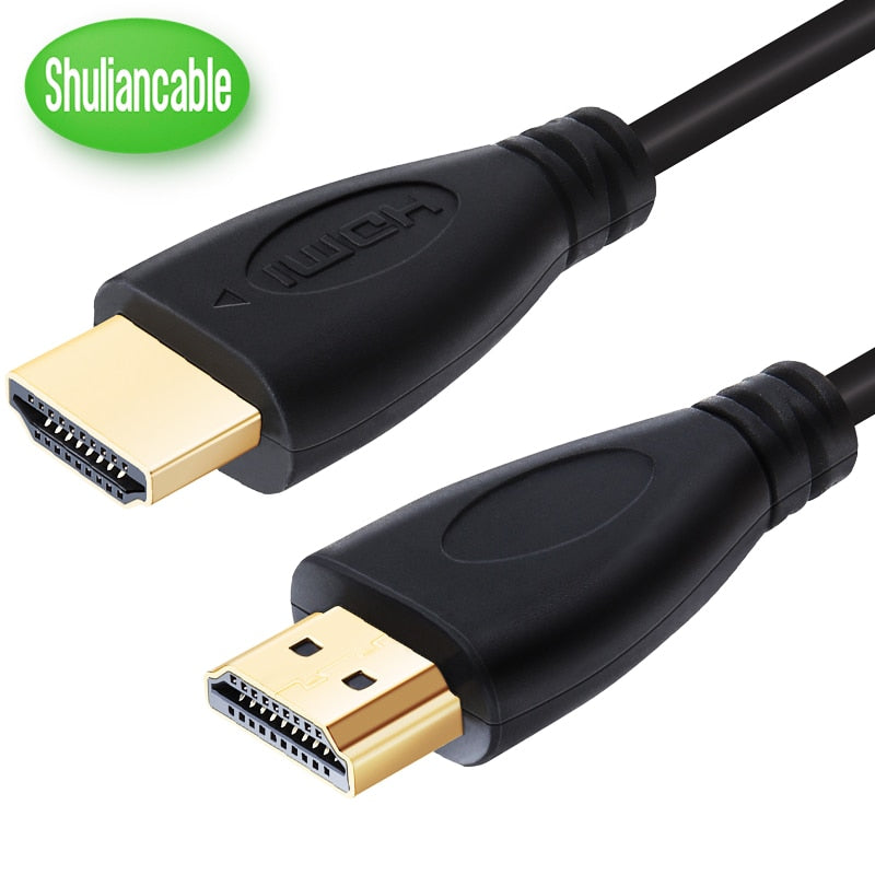 Shuliancable HDMI Cable High speed 1080P 3D gold plated cable hdmi for HDTV XBOX PS3 computer 0.3m 1m 1.5m 2m 3m 5m 7.5m 10m 15m