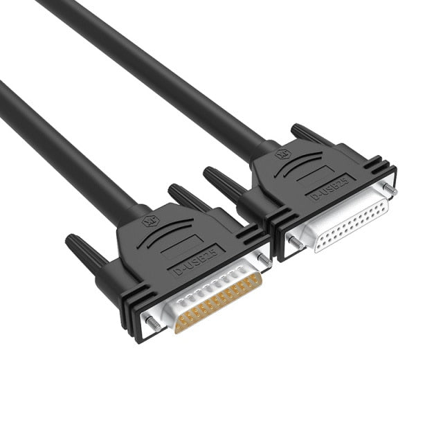 DB25 Parallel Cable Male to Male Female For Laser Printer DB25 Pin Converter Extension Cable 1.5M 3M 5M 10M