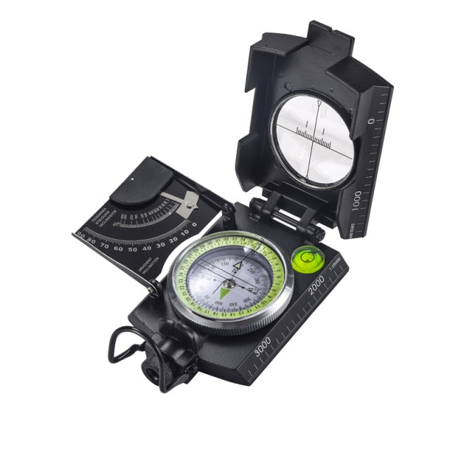 Eyeskey Mulitifunctional Outdoor Survival Military Compass Camping Waterproof Geological Compass Digital Navigation Equipment