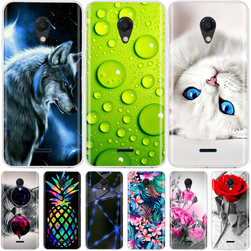 Soft Silicone For Meizu C9 Pro Cover Soft TPU Cartoon Pattern Phone Case For Meizu C9 C 9 Case For Meizu M9C Cover Bumper Coque