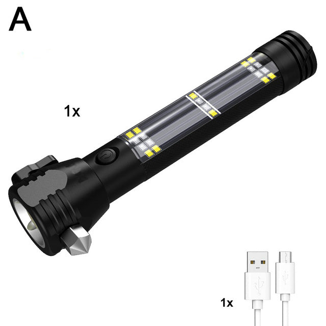 USB Rechargeable Tactical Multi-function Torch