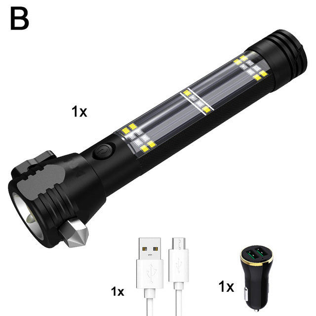 USB Rechargeable Tactical Multi-function Torch