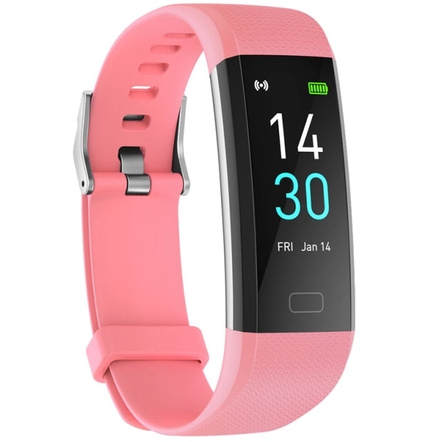 Bluetooth 5.0 Smart Band Watch IP68 Body Thermometer Sport Smart Bracelet Heart Rate Monitor Fitness Tracker Bracelet Men Women