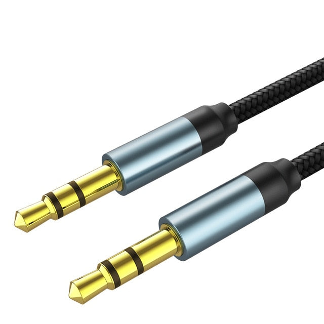 3.5mm Jack Audio Cable Jack 3.5 mm Male to Male Audio Aux Cable For Samsung S10 Car Headphone Speaker Wire Line Aux CordSpeaker