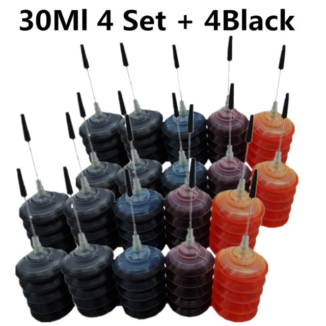 Refill Ink Kit Kits For-Canon-For-Samsung-For-Lexmark-For-Epson-For-Dell-For-Brother ALL Refillable Inkjet Printer