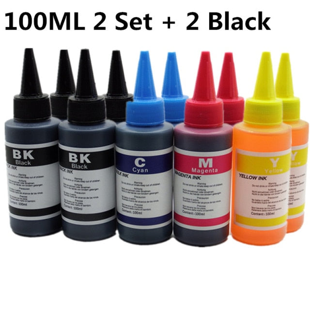 Refill Ink Kit Kits For-Canon-For-Samsung-For-Lexmark-For-Epson-For-Dell-For-Brother ALL Refillable Inkjet Printer