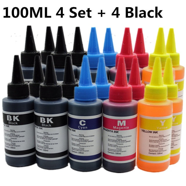 Refill Ink Kit Kits For-Canon-For-Samsung-For-Lexmark-For-Epson-For-Dell-For-Brother ALL Refillable Inkjet Printer