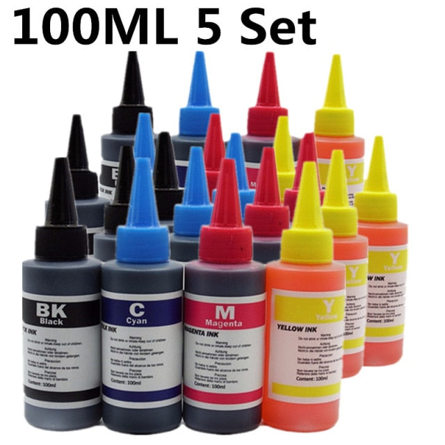 Refill Ink Kit Kits For-Canon-For-Samsung-For-Lexmark-For-Epson-For-Dell-For-Brother ALL Refillable Inkjet Printer