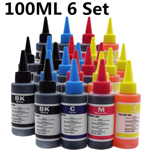 Refill Ink Kit Kits For-Canon-For-Samsung-For-Lexmark-For-Epson-For-Dell-For-Brother ALL Refillable Inkjet Printer