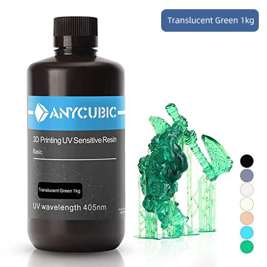 ANYCUBIC 500g/1kg Liquid Photopolymer Resin 405nm UV Resin For LCD 3D Printer Printing Material For Photon/Photon S/Photon Mono