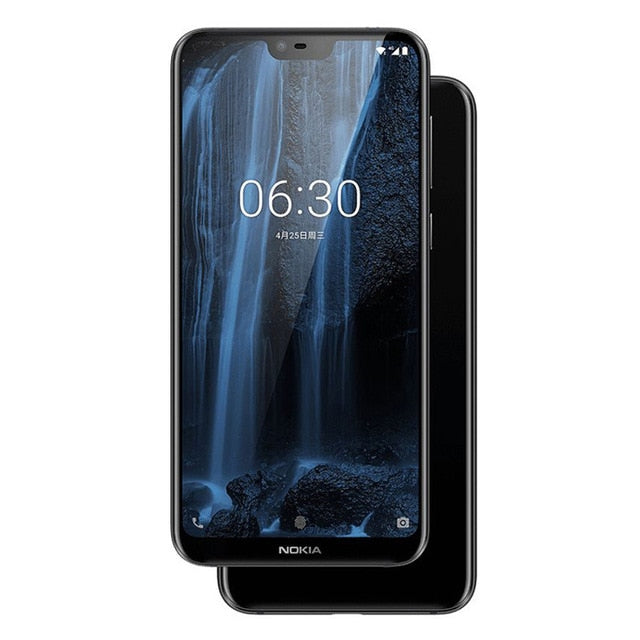 Nokia 6.1 Plus X6 Refurbished Mobile Phone Dual Sim LTE 4G X6 5.8 & 39 & 39 16MP 4GRAM Android Smartphone