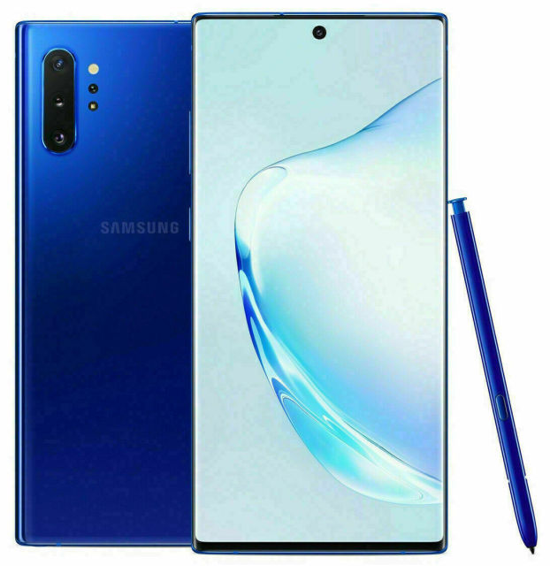 Samsung Galaxy Note 10 Plus N975U1 Note10+ N975U 256GB ROM 12GB RAM Octa Core 6.8&quot; Snapdragon 855 LTE Original Mobile Phone