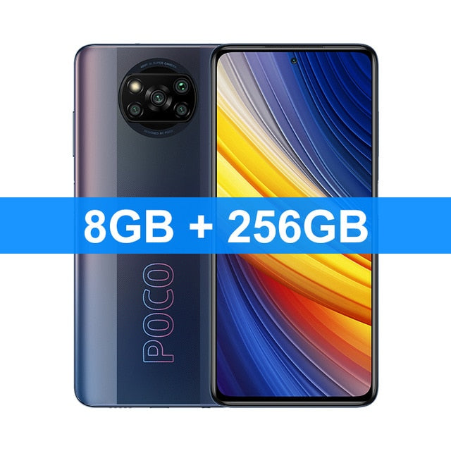 Global Version POCO X3 Pro 128GB / 256GB Snapdragon 860 Smartphone NFC 6.67” 120Hz DotDisplay 5160mAh 33W Charge Quad Camera