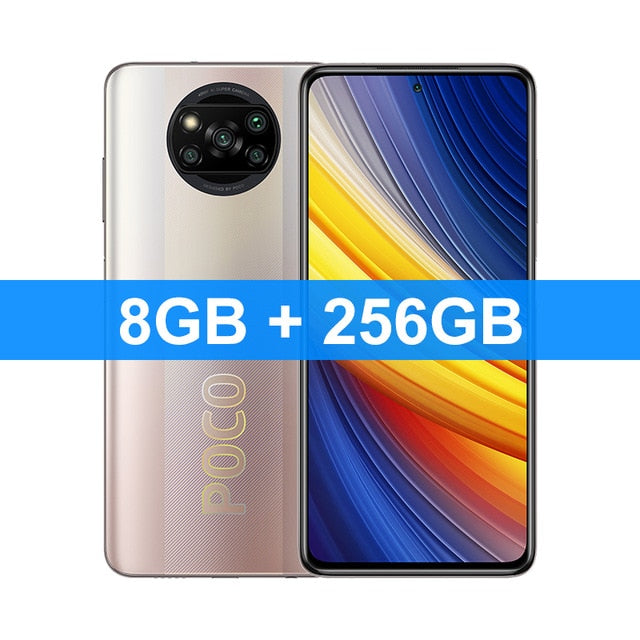 Global Version POCO X3 Pro 128GB / 256GB Snapdragon 860 Smartphone NFC 6.67” 120Hz DotDisplay 5160mAh 33W Charge Quad Camera