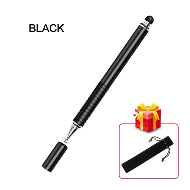 FONKEN Stylus Pen For Smartphones 2 in 1 Touch Pen for Samsung Xiaomi Tablet Screen Pen Thin Drawing Pencil Thick Capacity Pen