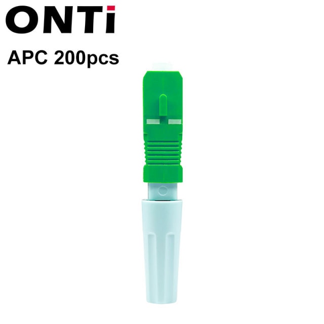 ONTi New SC APC SM Single-Mode Optical Connector FTTH Tool Cold Connector Tool SC UPC Fiber Optic Fast Connector