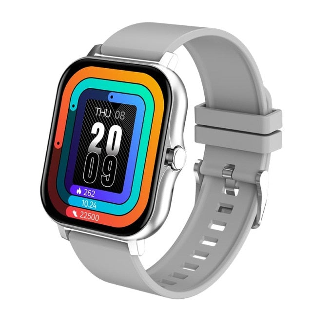 2021 New Women Smart watch Men 1.69&quot; Color Screen Full touch Fitness Tracker Bluetooth Call Smart Clock Ladies Smart Watch Women