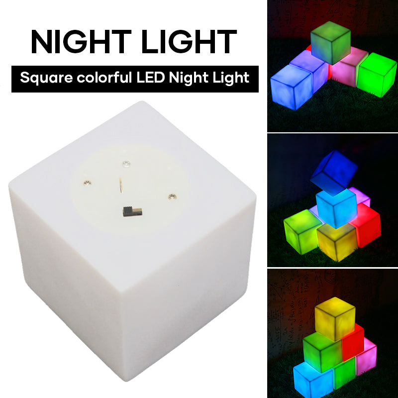 LED Light Cubes 6cm RGB Colorful Cool Cosmic Cubes Lights