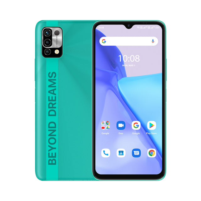 UMIDIGI Power 5 Global Version 128GB Smartphone Android 11 Helio G25 16MP AI Triple Camera 6150mAh 6.53&#39;&#39; Full Screen