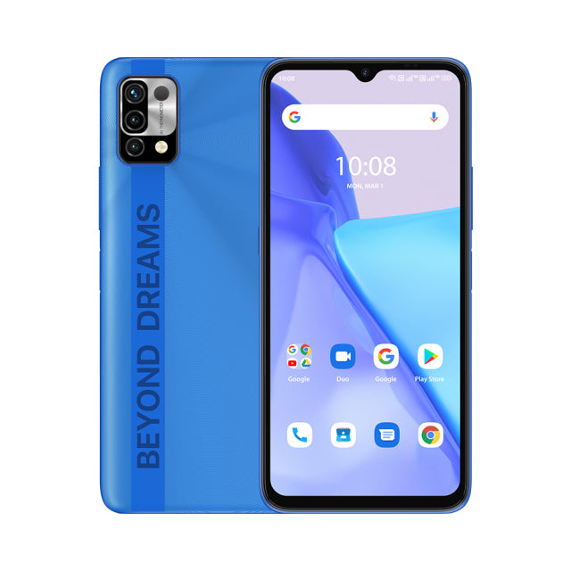 UMIDIGI Power 5 Global Version 128GB Smartphone Android 11 Helio G25 16MP AI Triple Camera 6150mAh 6.53&#39;&#39; Full Screen