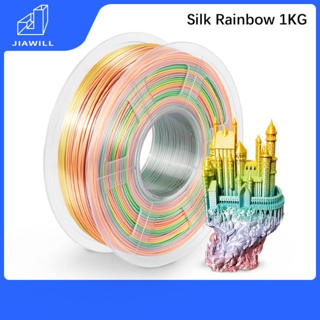 PLA SILK PLA PLUS PETG 3D Printing Filament For FDM3D Printer Filament PLA 1KG 1.75MM Free Shipping