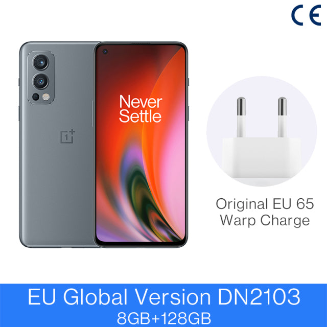 OnePlus Nord 2 5G Smartphone Global Version 8GB 128GB 50MP AI Camera OIS MTk Dimensity 1200-AI Warp Charge 65