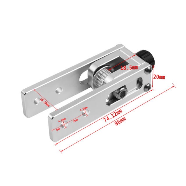 2020/2040/4040 Upgrade V-Slot Profile X Y-axis Synchronous Belt Stretch Straighten Tensioner For Creality CR10 CR10S 3D Printer