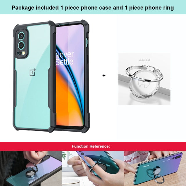 For OnePlus Nord 2 5G Case, Xundd Shockproof Case For OnePlus 8 8T 9 9R Pro Cover Transparent Phone Cover For One Plus Nord 2 CE