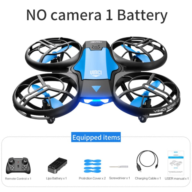 4DRC V8 New Mini Drone 4k profession HD Wide Angle Camera 1080P WiFi fpv Drone Camera Height Keep Drones Camera Helicopter Toys