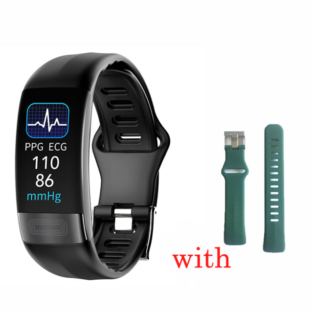 UGUMO P11 Plus Smart Bracelet Body Temperature Monitoring Smart Wristband ECG PPG Smart Watch Heart Rate Blood Pressure Bracelet