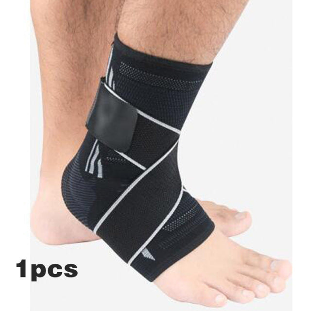 1Pcs Sport Ankle Support Elastic High Protect Sports Ankle Equipment Safety Running Basketball Brace Support