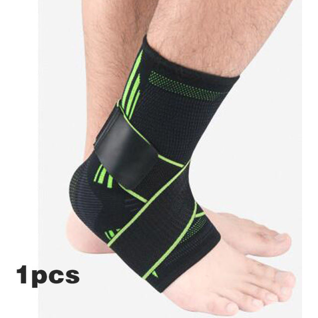 1Pcs Sport Ankle Support Elastic High Protect Sports Ankle Equipment Safety Running Basketball Brace Support