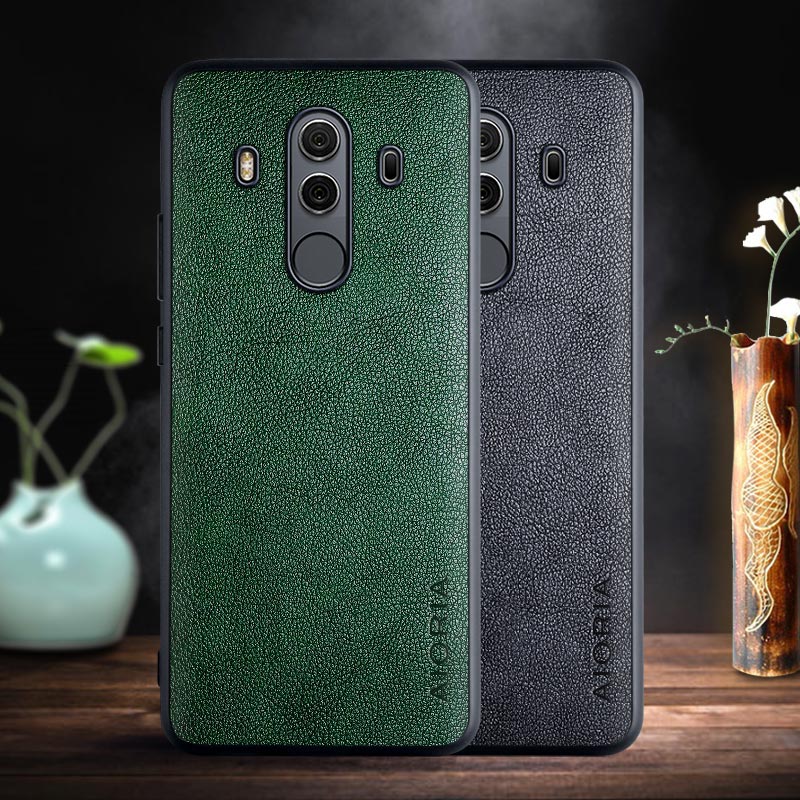 case for Huawei Mate 10 Pro Mate 10 Lite case with Retro business PU leather design,TPU+PU 2in1 material