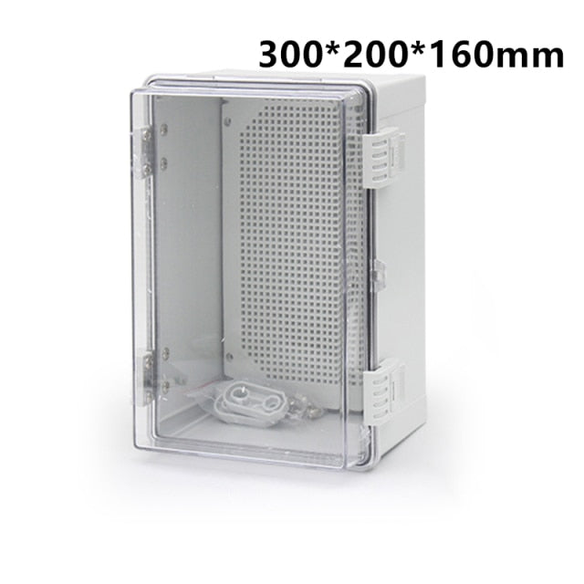 Waterproof Plastic Enclosure Box Electronic Ip67 Project Instrument Case ABS Outdoor Junction Box Electrical Project Box  Housin