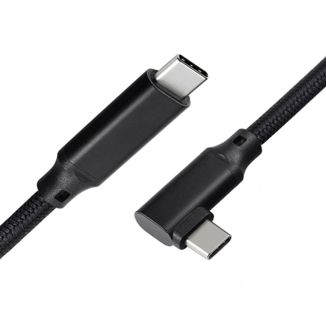 100W PD 5A Curved USB3.2 Type-C Cable 4K @60Hz 20Gbps USB-C Gen 2 Cord For Macbook Pro Nintendo Oculus Quest 1 2 VR Thunderbolt3