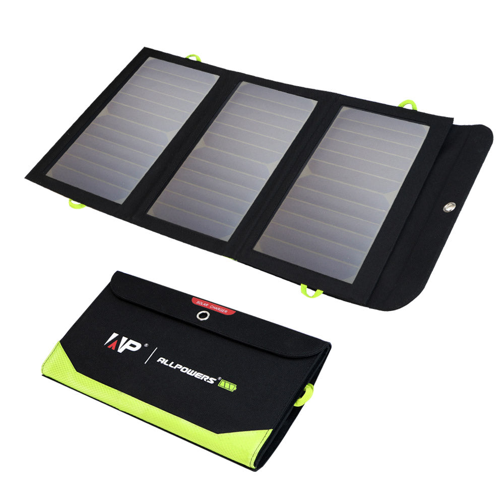 Portable Solar Charger Waterproof Solar Battery for Mobile Phone Outdoor