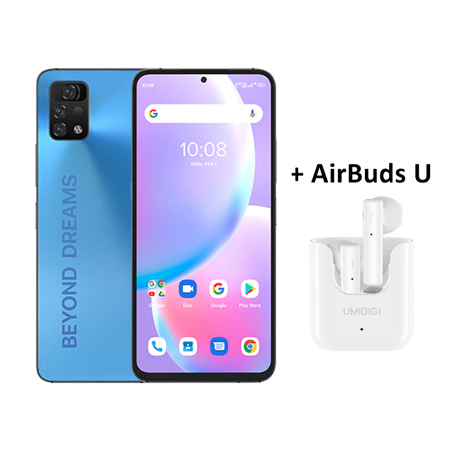 [In Stock] UMIDIGI A11 Pro Max Global Version Android 11 6.8&quot; FHD+ Display Smartphone 128GB Helio G80 48MP Triple Camera 5150mAh