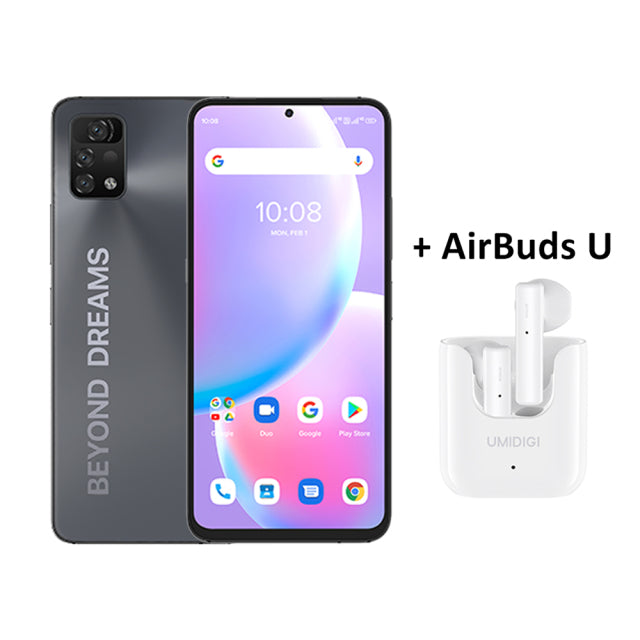 [In Stock] UMIDIGI A11 Pro Max Global Version Android 11 6.8&quot; FHD+ Display Smartphone 128GB Helio G80 48MP Triple Camera 5150mAh