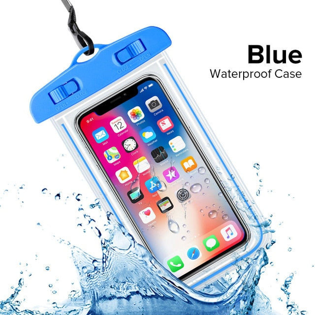 INIU IP68 Universal Waterproof Phone Case Water Proof Bag Mobile Cover For iPhone 13 12 11 Pro Max X Xs 8 Xiaomi Huawei Samsung