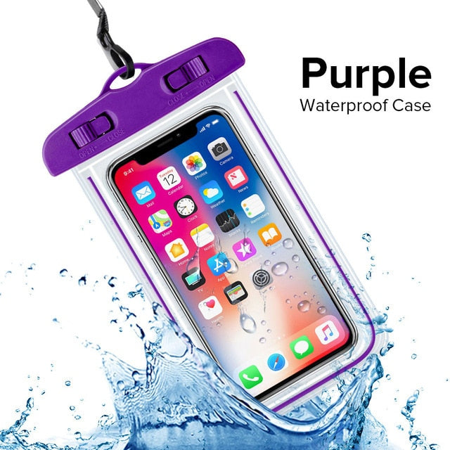 INIU IP68 Universal Waterproof Phone Case Water Proof Bag Mobile Cover For iPhone 13 12 11 Pro Max X Xs 8 Xiaomi Huawei Samsung