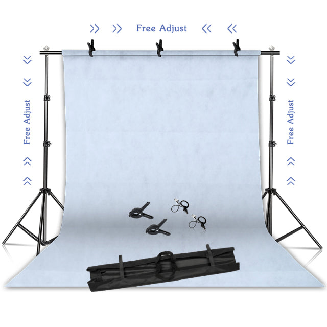 SH Photography Background Stand Kit With Adjustable Stand Support System Backdrops for Photo Studio Chromakey Green Screen Frame