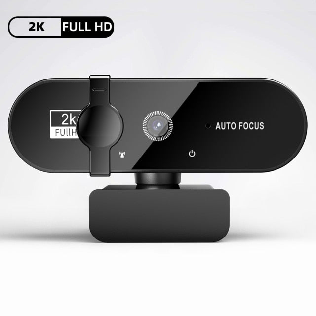 4K Webcam 1080P Mini Camera 2K Full HD Webcam With Microphone  Autofocus Web Camera For PC Computer Laptop Online Camera