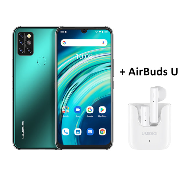 UMIDIGI A9 Pro SmartPhone Unlocked 32/48MP Quad Camera 24MP Selfie Camera 4GB 64GB/6GB 128GB Helio P60 6.3&quot; FHD+ Global Version