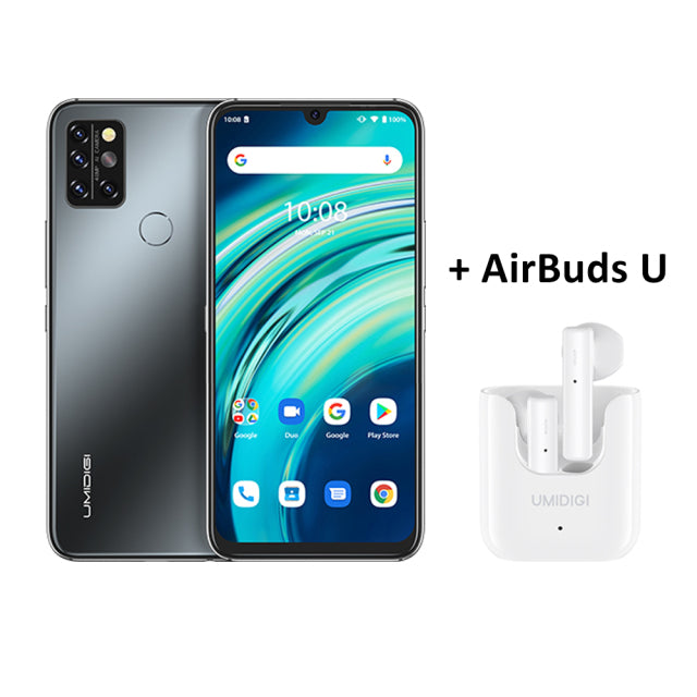 UMIDIGI A9 Pro SmartPhone Unlocked 32/48MP Quad Camera 24MP Selfie Camera 4GB 64GB/6GB 128GB Helio P60 6.3&quot; FHD+ Global Version