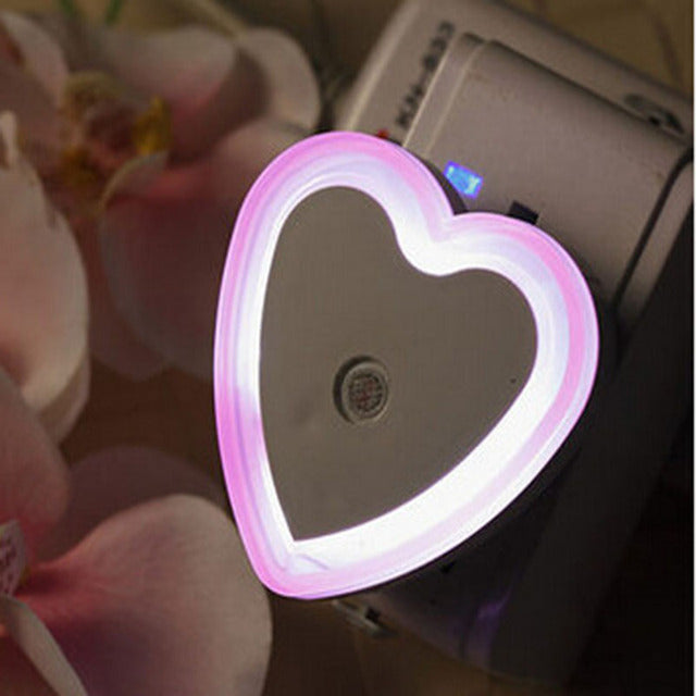 LED Night Light Mini Square and Round Light Sensor Control