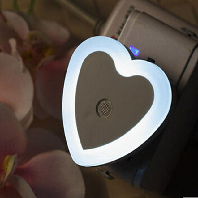 LED Night Light Mini Square and Round Light Sensor Control